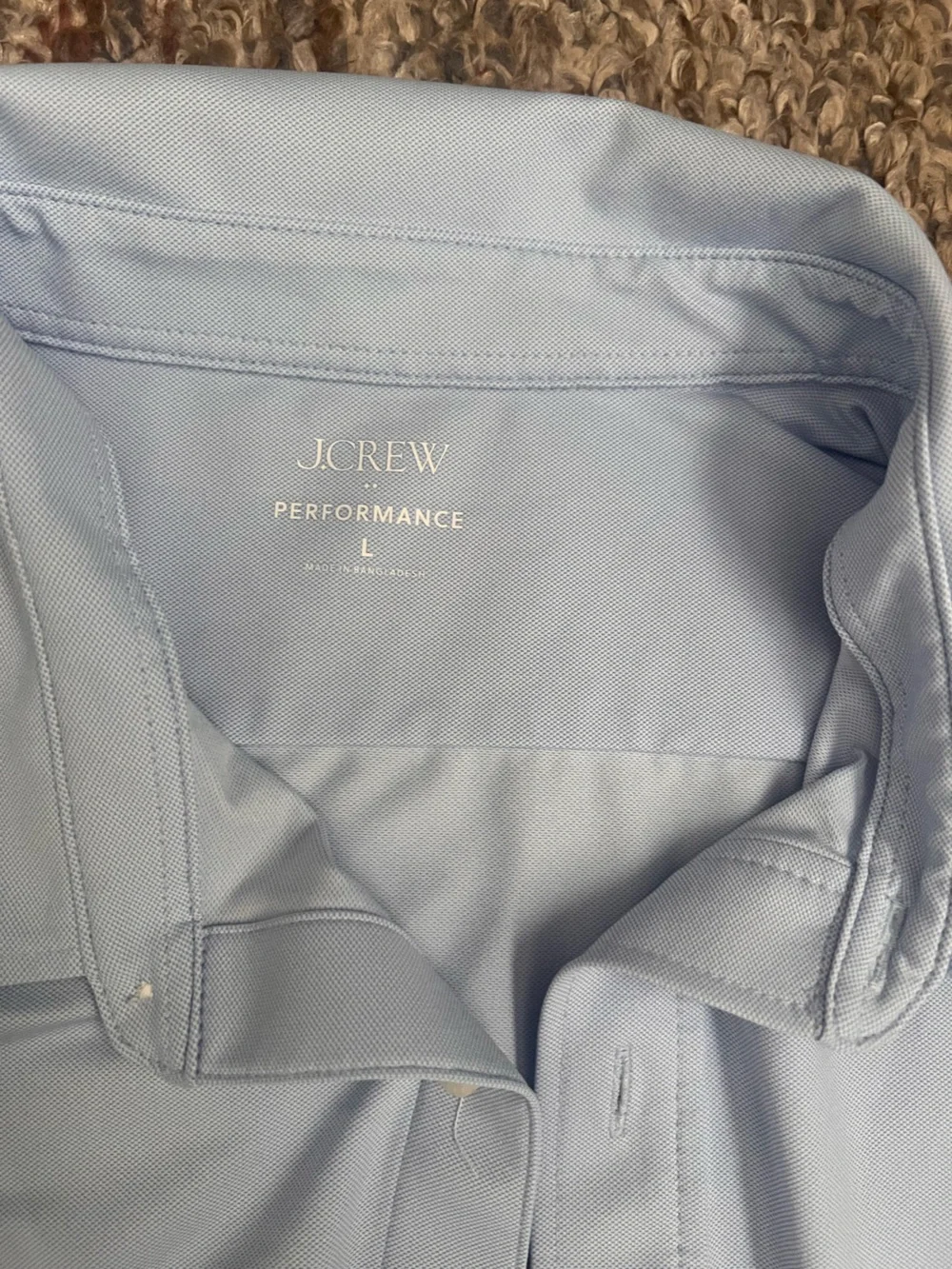 J. Crew Light Blue Men's Dress Shirt